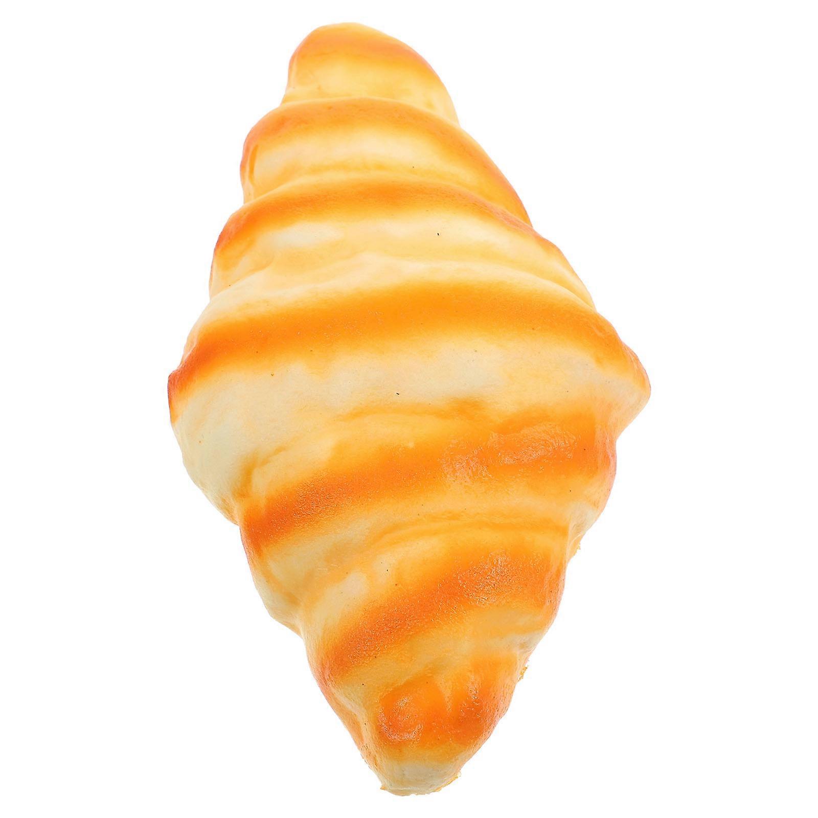 Artificial Bread Decorations for Home Decor PU Material 6.3 Inches