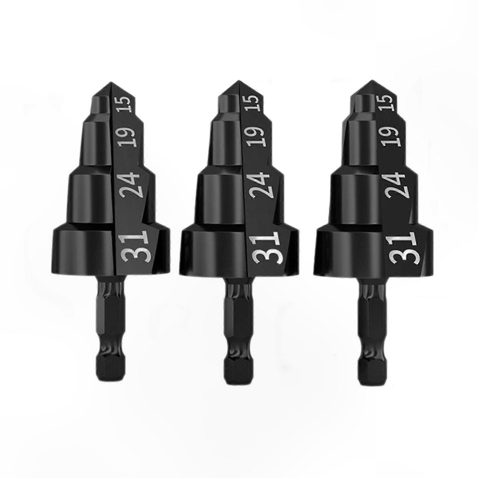 Durable Multi-Layer Drill Bit for Pipe Reaming, Corrosion-Resistant Tool for PVC Fittings and Socket Repair