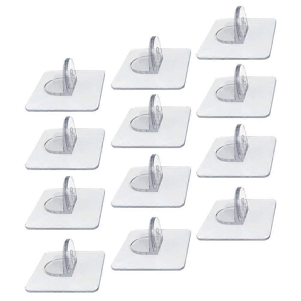 12pcs Shelf Support Peg Cabinet Pet Fence Holder Anti Slip Retainer Supply