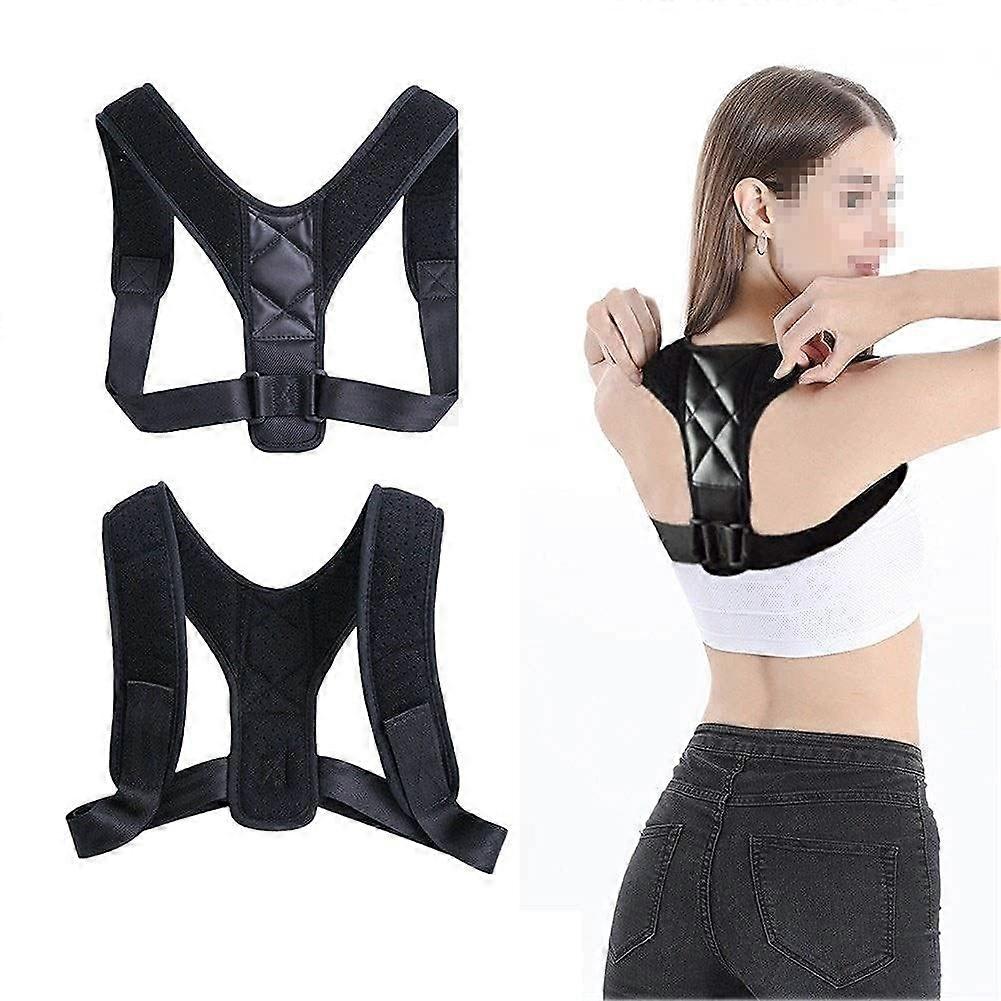 Adjustable Back Posture Corrector Suspenders Support Belt Keybone Spine