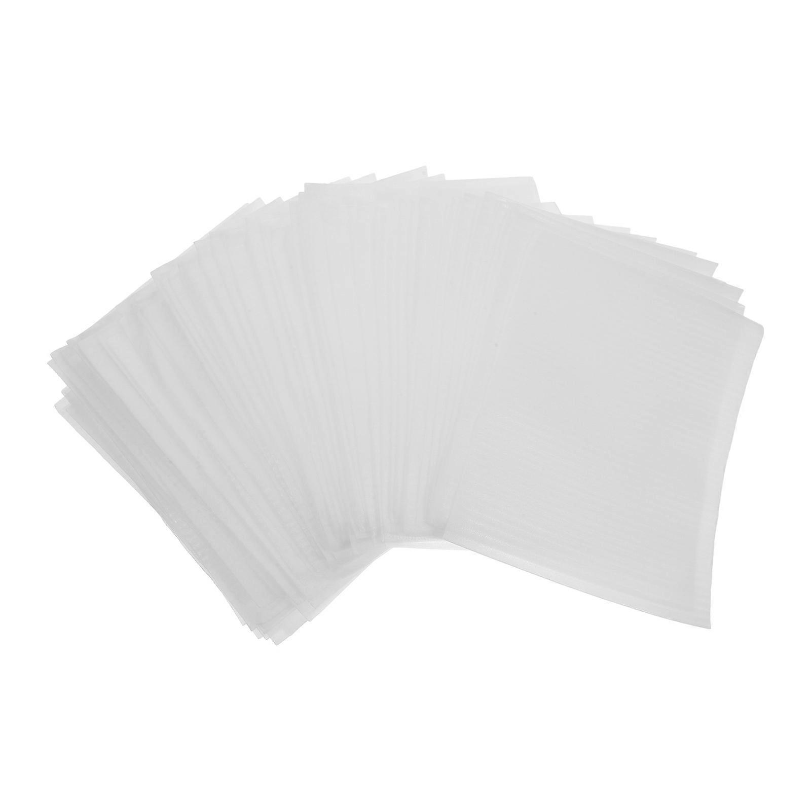 100PCS EPE Coated Pearl Cotton Pouches Shockproof Scratch Resistant Bags (25x20cm)