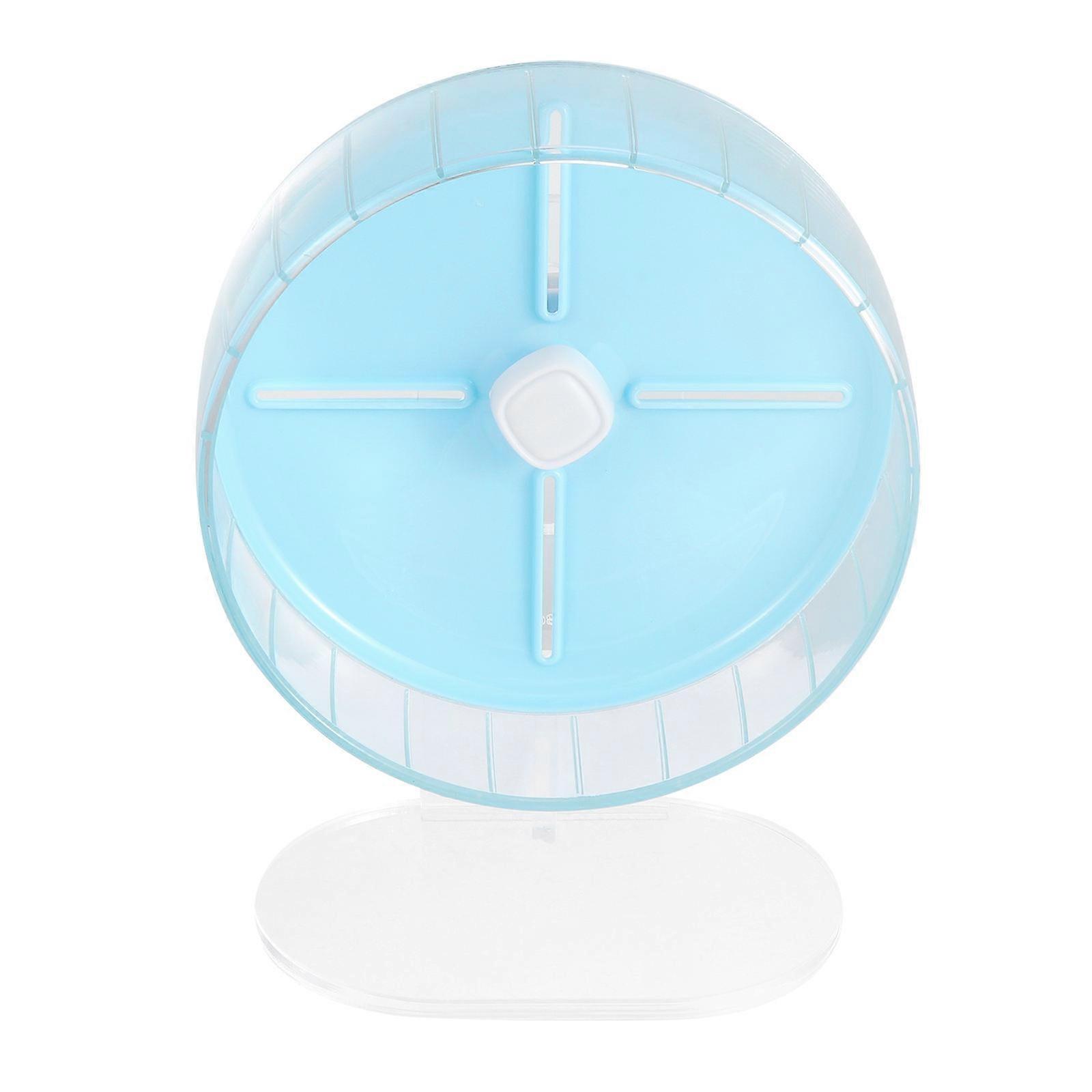 Small Pets Exercise Wheel Perfect For Indoor Play With Anti-Slip Design And Blue Color 1Pack