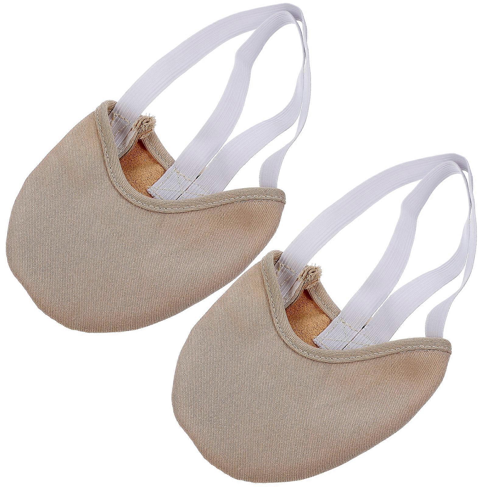 Non-Slid Socks 1Pcs Beige for Dancing Use with Enhanced Balance