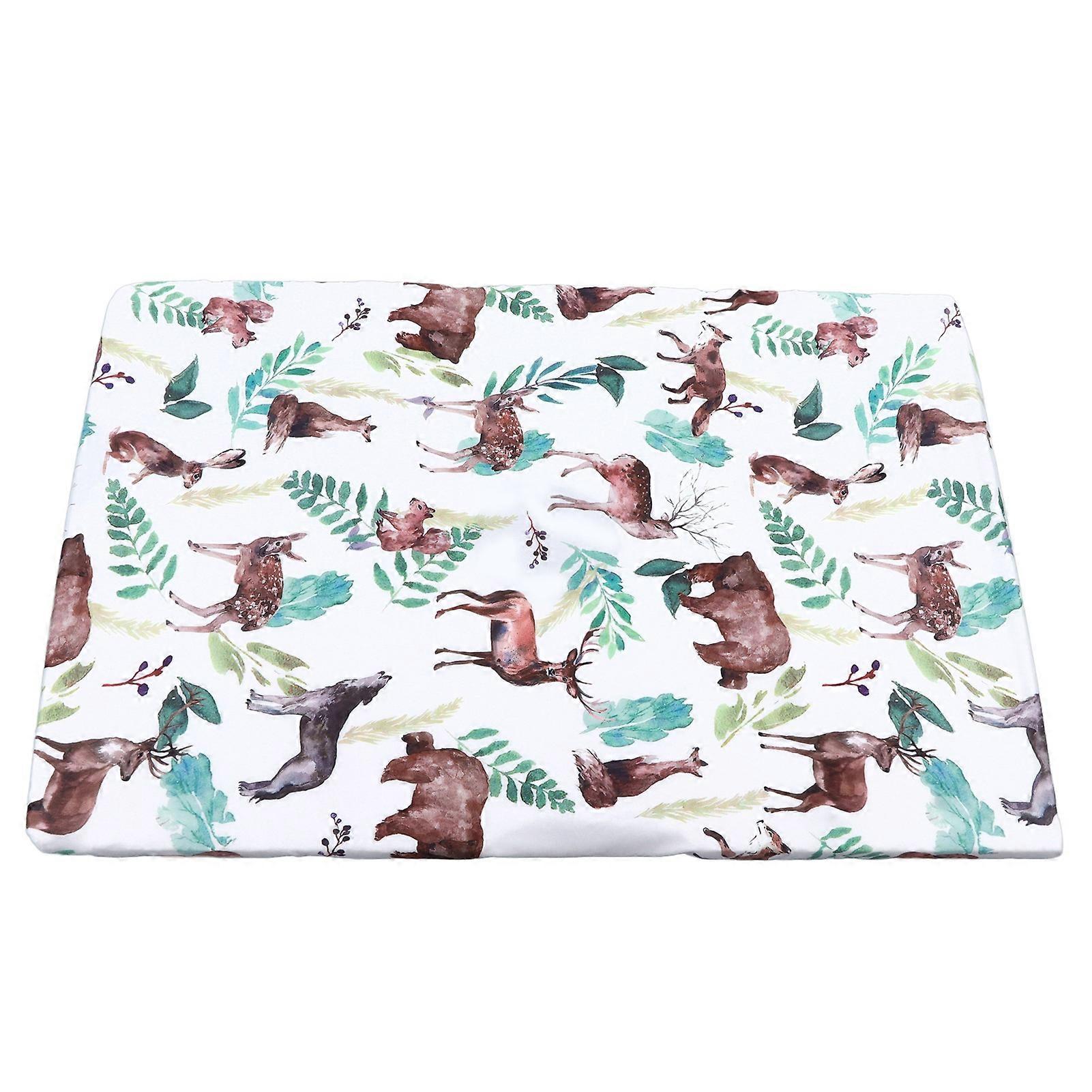 Bassinet Sheet Elastic Soft Breathable Machine Washable Fitted Baby Bed Mattress Sheet for Oval Pad
