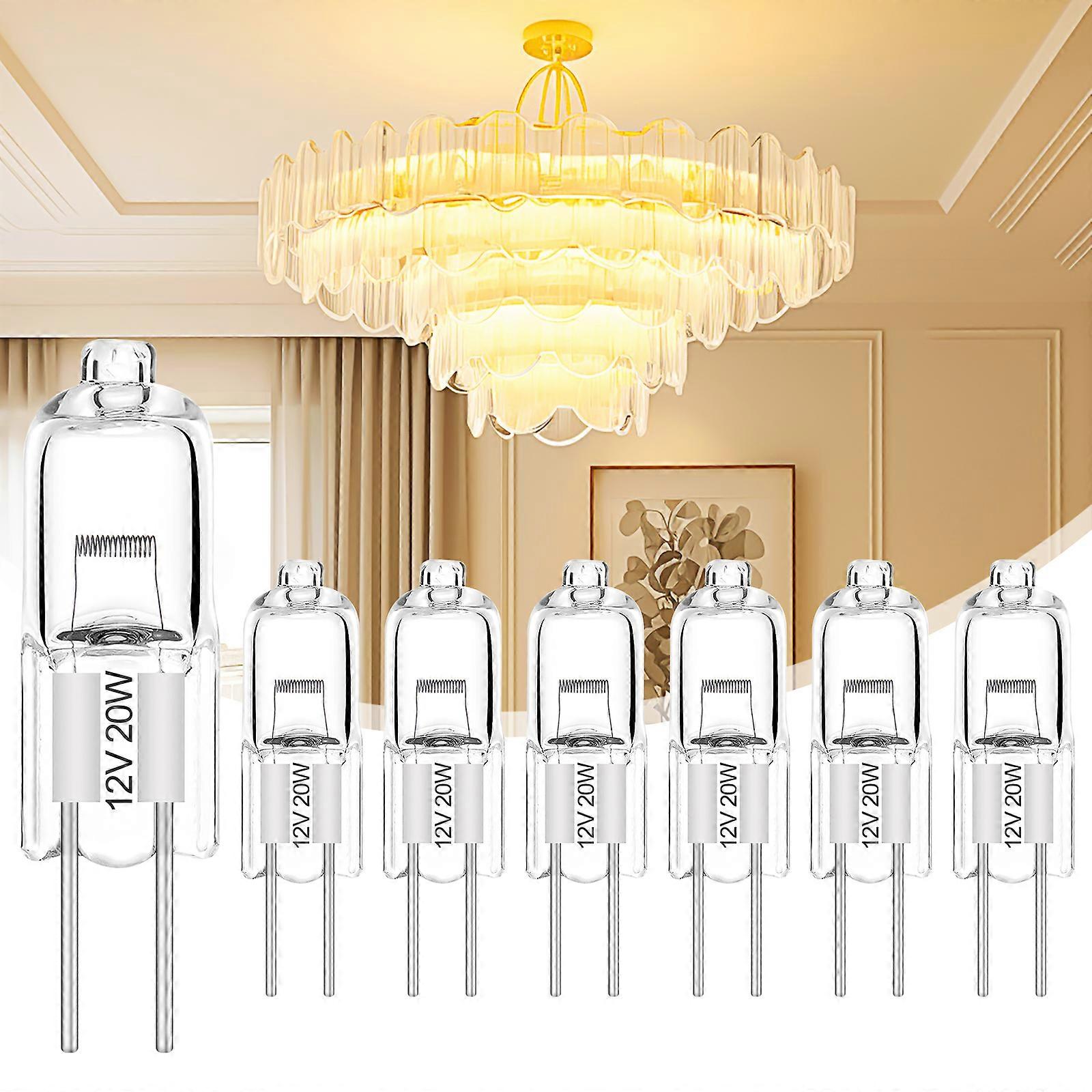 G4 Halogen Bulb Dimmable - AC/DC 12V 20W - 6pcs | Fruugo UK