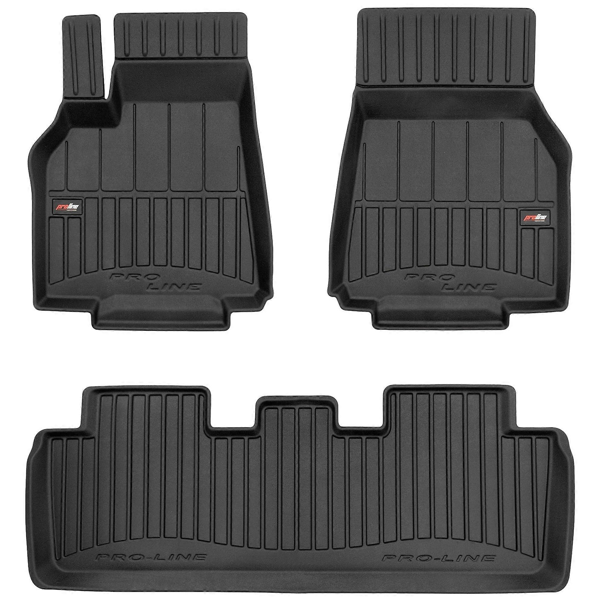 Rubber Mats for Tesla Model Y NonSlip 3D AllWeather Floor Mats