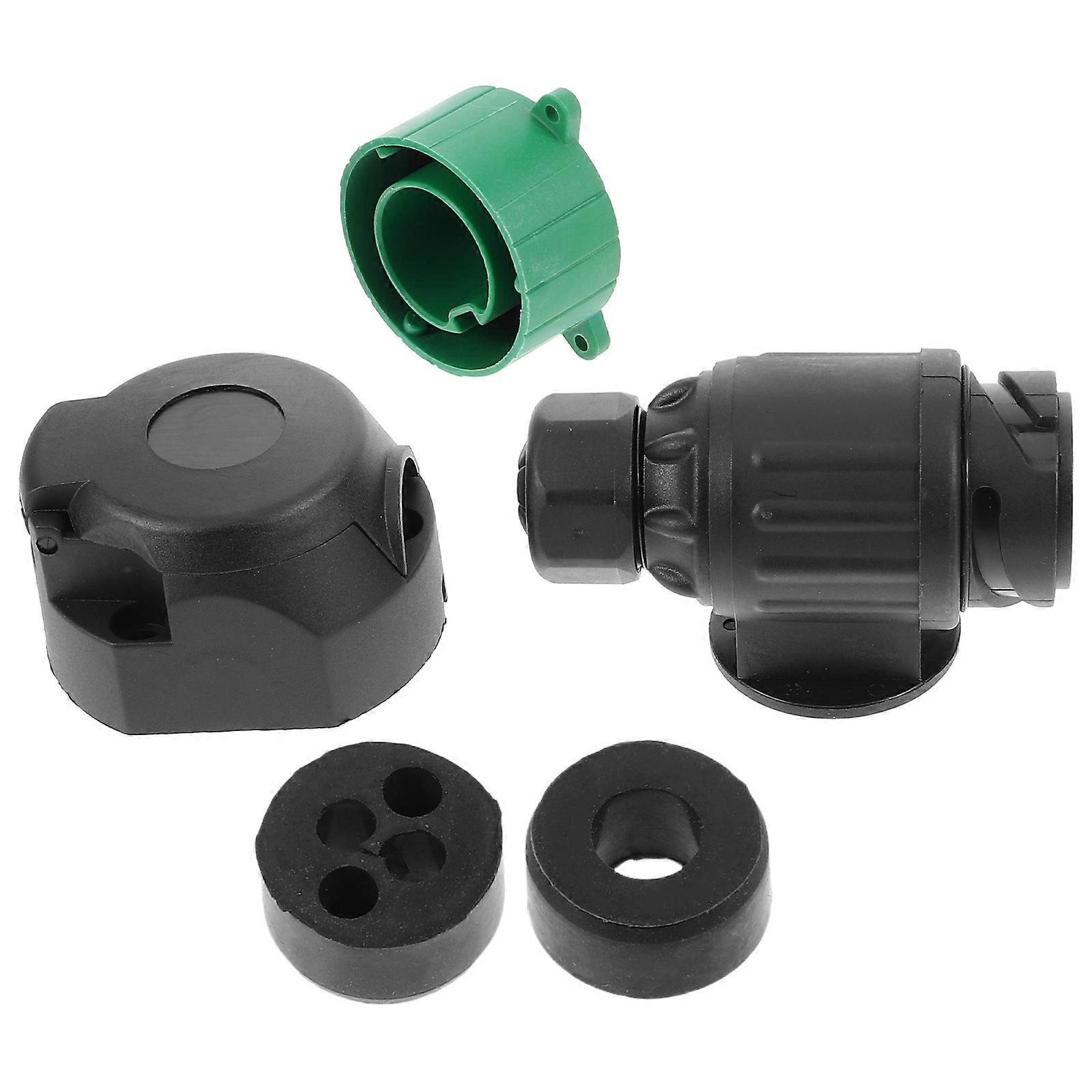 Trailer Accessory 13 Pin Wiring Harness Connector for Car with Durable Nylon Material Assorted Color