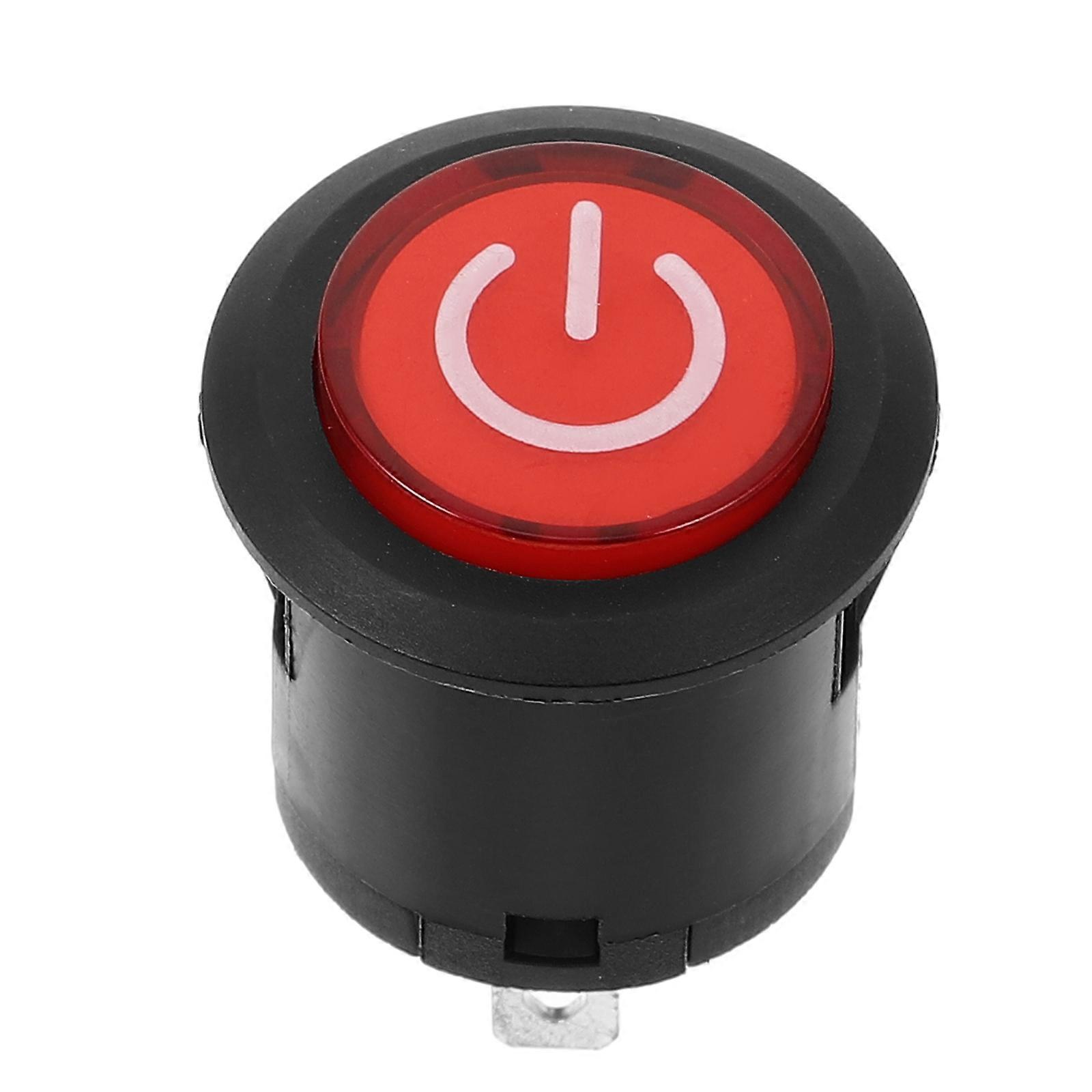 Electric Power Button Switch for Ride On Cars & Motorcycles – Easy Install, Unique Rocker Design, Universal Replacement Accessory for Kids' Electric