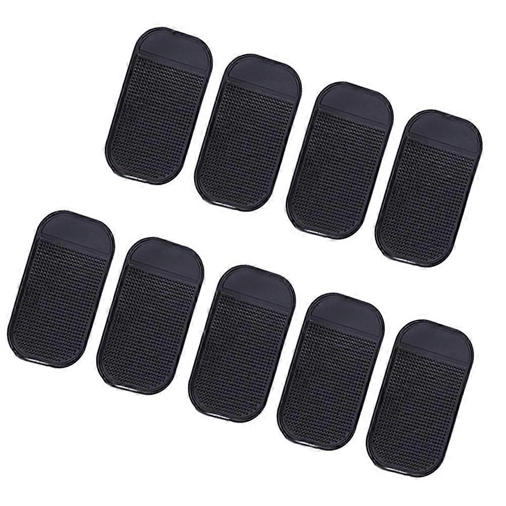Non-Slip Gel Pad Fixed For GPS Mobile Phones In Black Color Automotive Dashboard Accessory