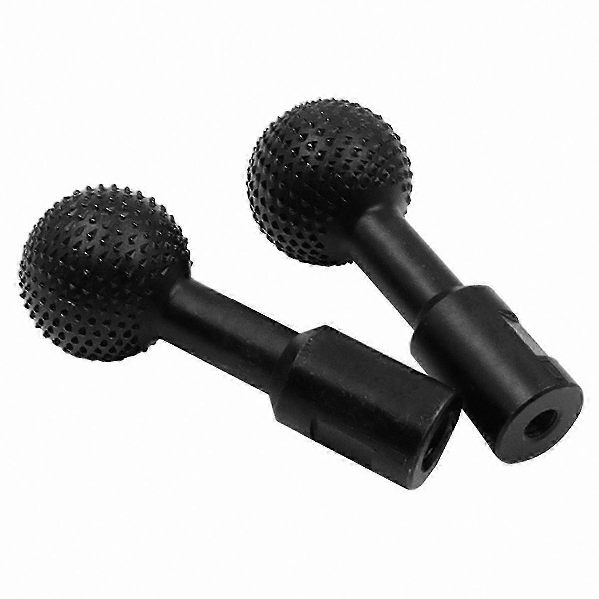 2-Pack Ball Chisels for Angle Grinders, 10mm & 14mm Sizes