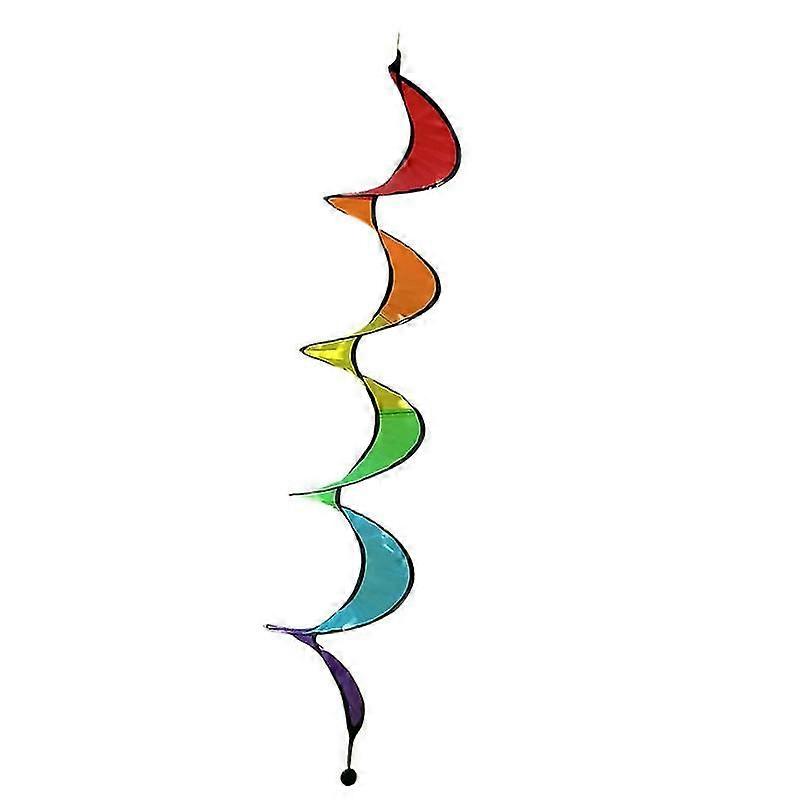 Spiral Weather Vane, Camping Weather Vane, Hanging Wind Twister, Colorful Hanging Weather Vane, Garden Decoration Spiral Toy, Rainbow Wind Camping Sp