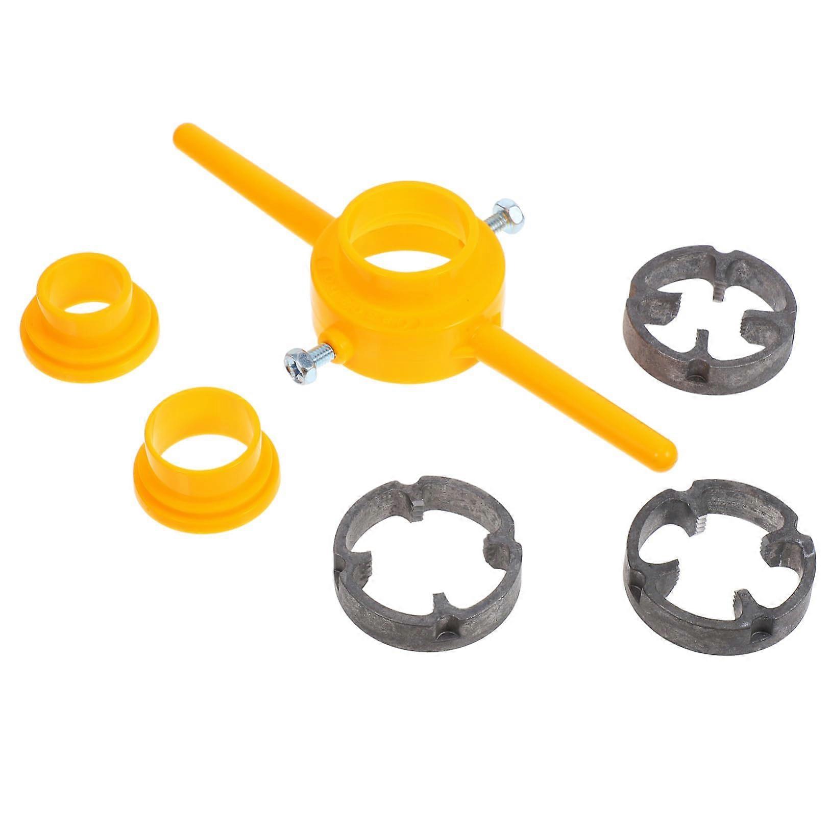 Sanitär Tool Kit - 1 Set Wasserhahn Schlüssel, Unter Waschbecken Einfädler, Threading Stirbt Kits, Edelstahl Werkzeug