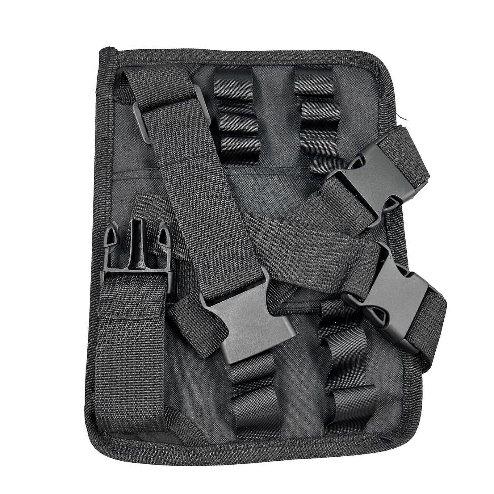 Tool Belts With Pouches, Durable Nylon, Adjustable Work Belt, Leg Apron For Construction, Garden Tool Pouch, Black