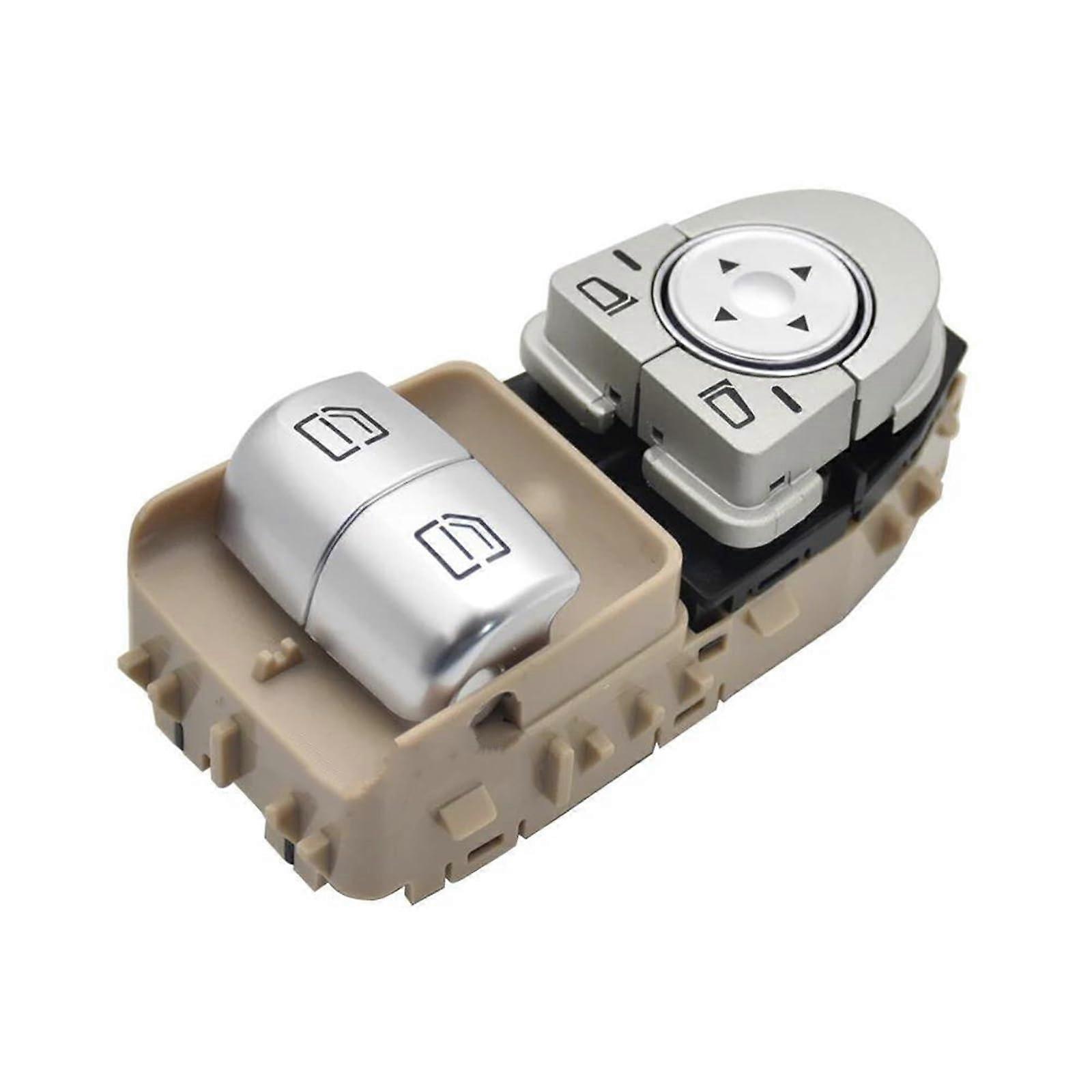 Window Control Switch for Mercedes Benz C205 Vito Viano W447 A2059057011 Beige Power Master Window Regulator Switch