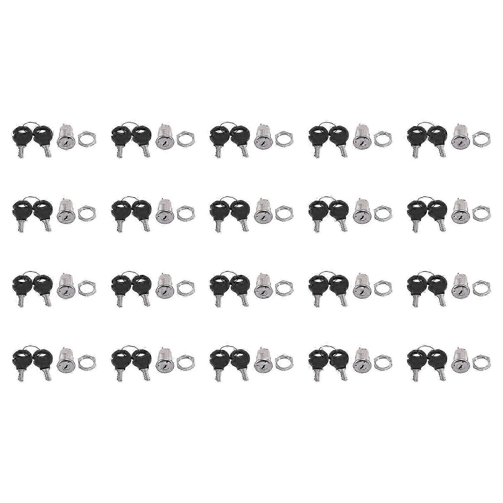 20x On Off Two Terminals Keyswitch Keylock Switch W Keys