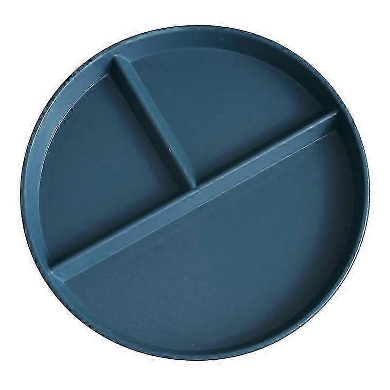 RY-0135 23cm séparé Assiette Dîner Contrôle des portions 3 compartiments Diète Paille de blé Sans BPA Non