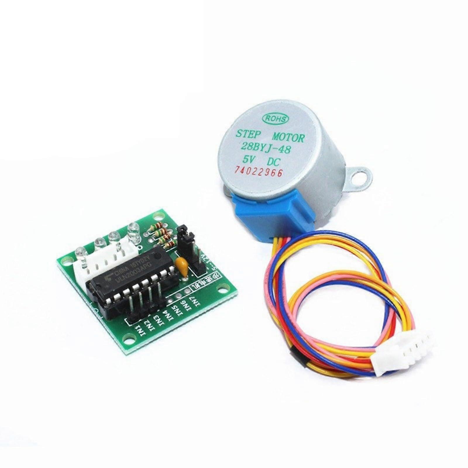 5V 4 Phase Stepper Motor With Driver Board, 30.8mm Diameter,  Precision Control For Automation