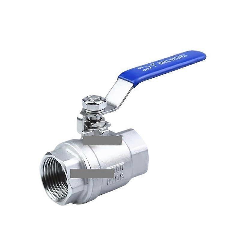 BSPT 1/2" Female SS304 Full Port Ball Valve with Vinyl Handle for Threaded Applications