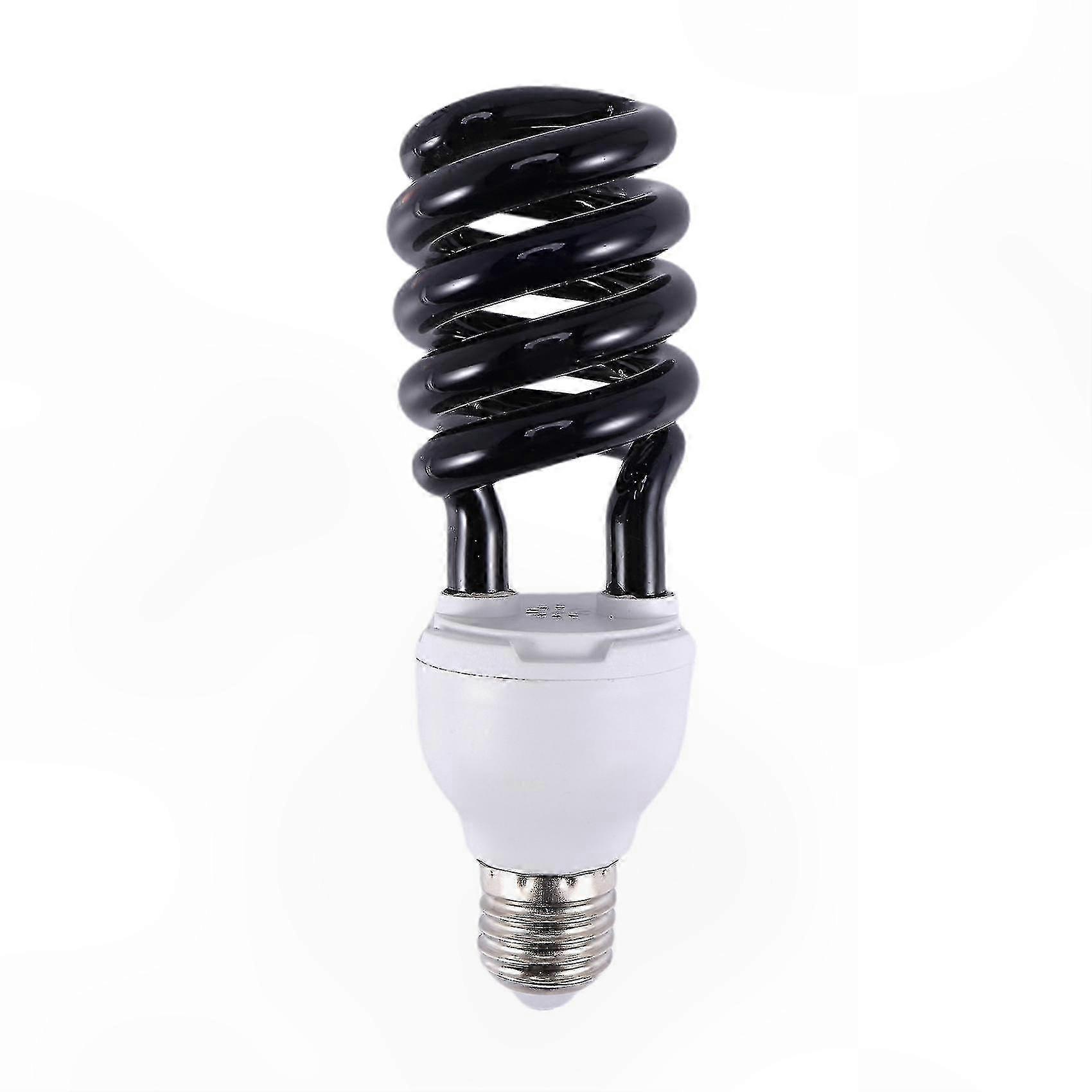 E27 40W UV Blacklight Spiral CFL Bulb 220V Ultraviolet Fluorescent Lamp for Lighting Use