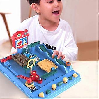 Kids Intellectual Desktop Game Educational Toys Water Park Ball Maze Screwball Scramble 