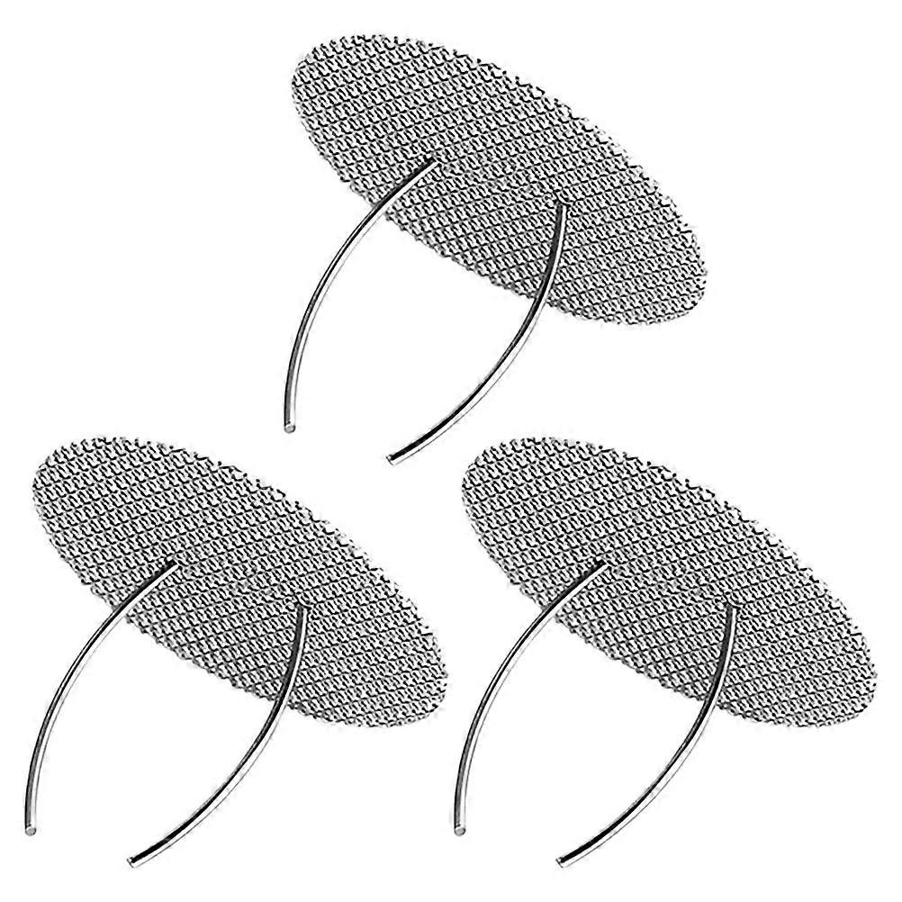 3 stk rustfritt stål tekanne innfelt tefilter te-sil rustfritt stål te-infuser teblader filterverktøy te-sil for tekoker