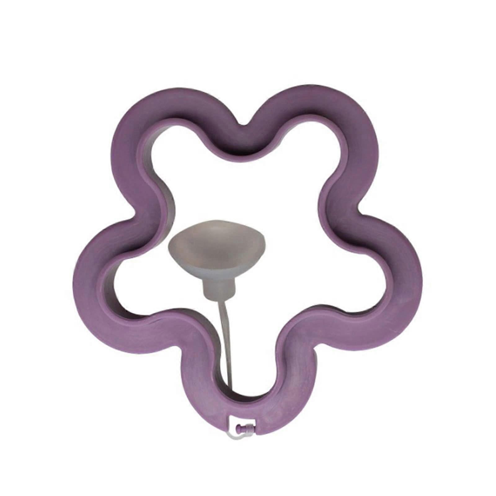 Fish Feeding Safe Floating Feeders Food with Suction Cup for Guppy Bettas Easy to Install Heart/Flower Shape flower shaped large