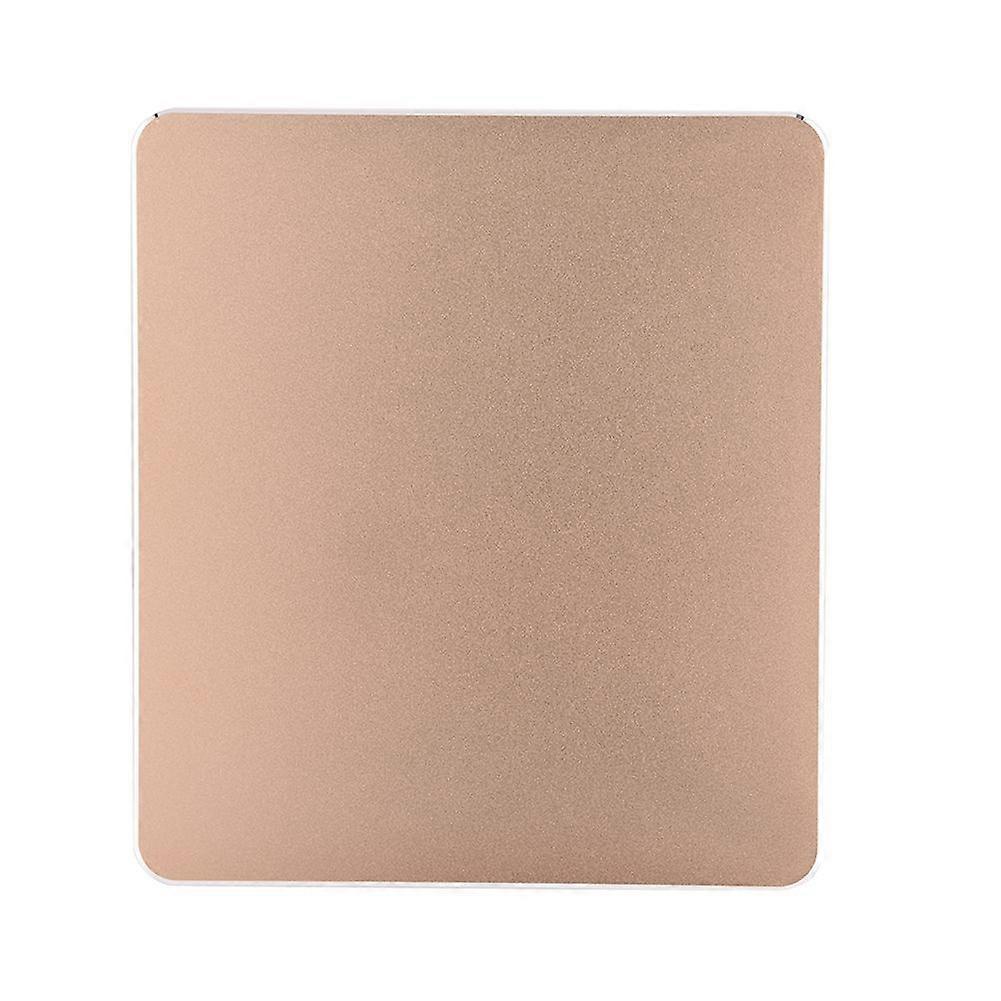 Aluminum NOn slip Gaming Mouse Pad Mat Double Sided Accurate Control Mousepad for PC Gold