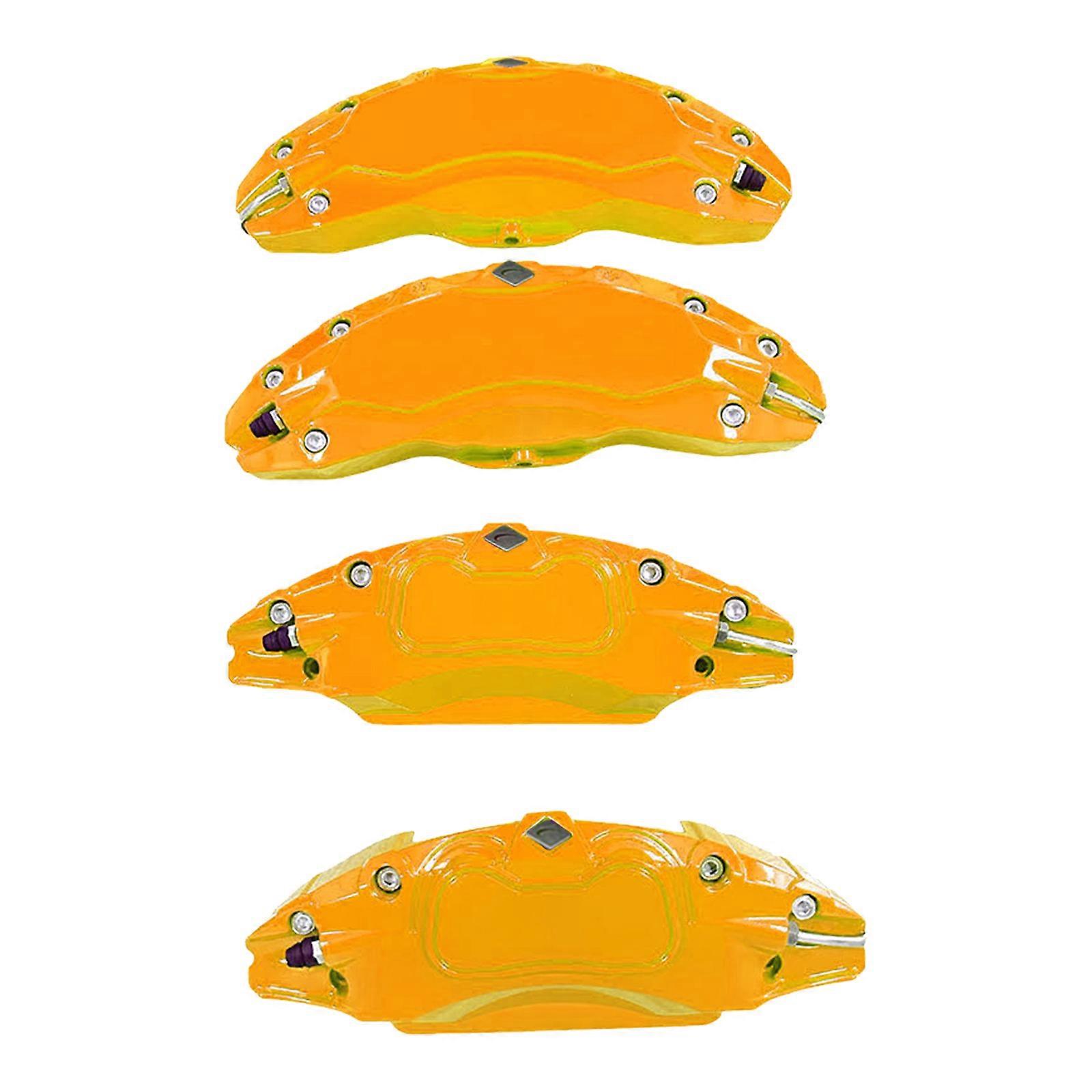 Příslušenství pro úpravy hliníkových krytů třmenů, kryt předního a zadního náboje kola, kryt brzdového třmenu pro 3 2025 žluté