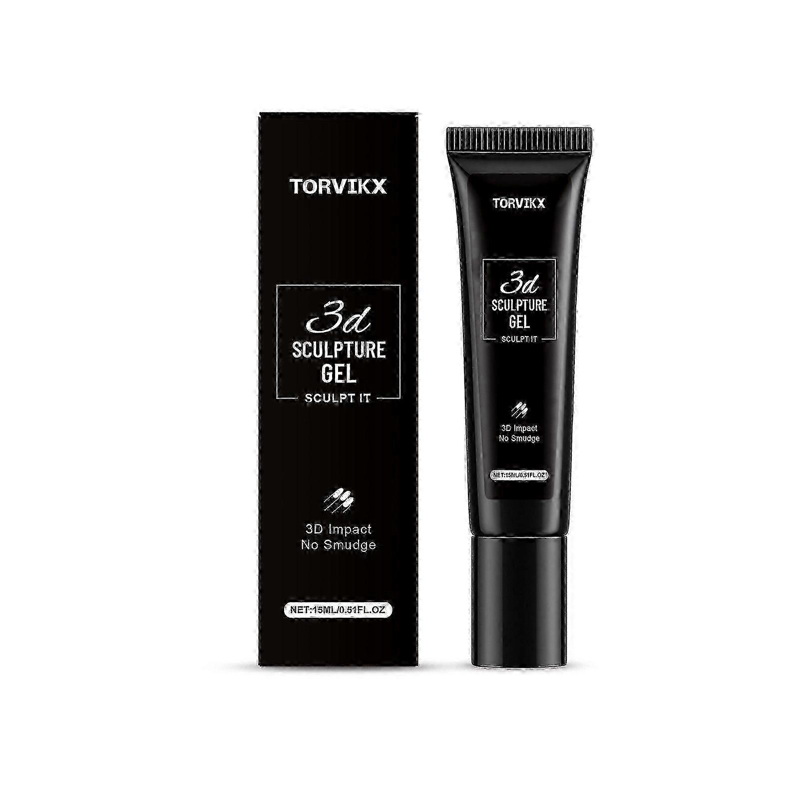 Super Strong 3D Sculpture Nail Glue Gel - Nopeasti kuivuva ja pitkäkestoinen puristuksiin. 15 ml liimaa
