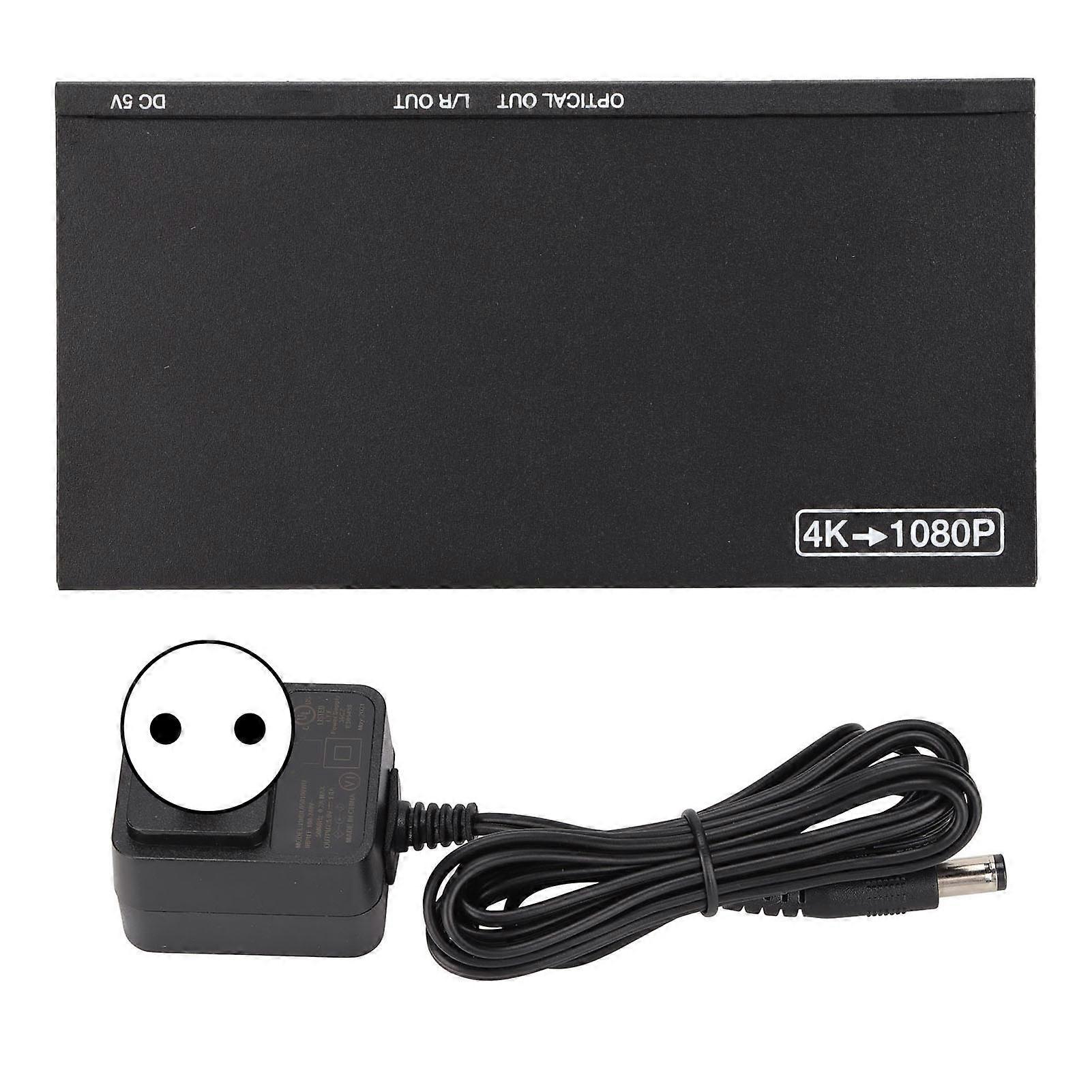 HDV?B12SA HD Multimedia Interface Splitter 4K At 60hz HD Multimedia Interface Video Splitter 100?240V EU Plug
