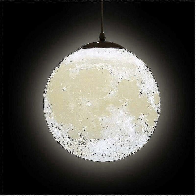 3D Lua Candelabro-Lua Teto Candelabro Lua Teto Luz Planeta Pingente Luz Luminária Lua Descanso