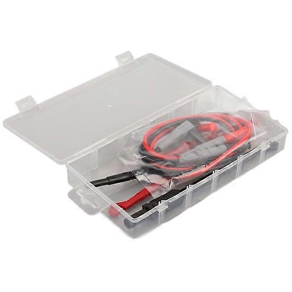 Multimeter Test Leads Kit Brass PVC PA Durable Portable 4 mm Plug Accurate Reading Electronic Test Leads Kit