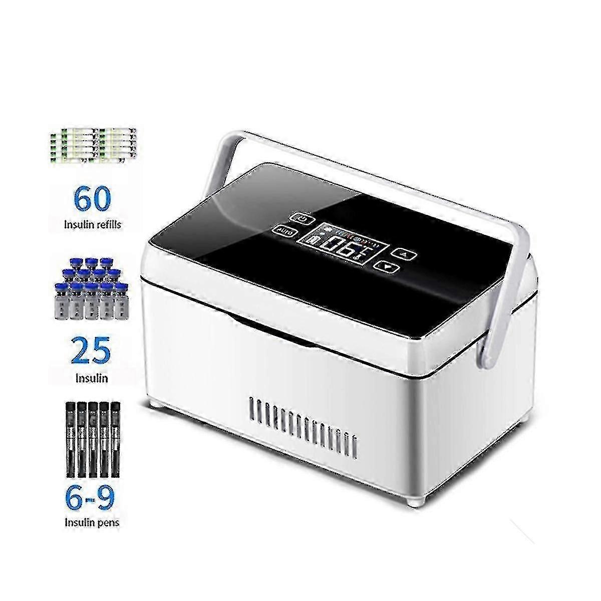 Insulin Cooler Usb Mini Refrigerator Portable Insulin Cooler Car Cooler With Handle Medical
