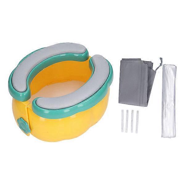 Folding travel potty with accessories, easy to carry and foldable