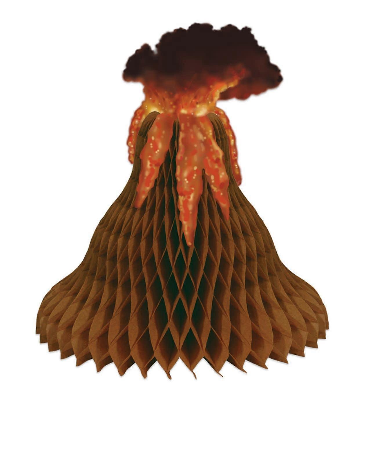 Volcano 38 cm honeycomb paper center