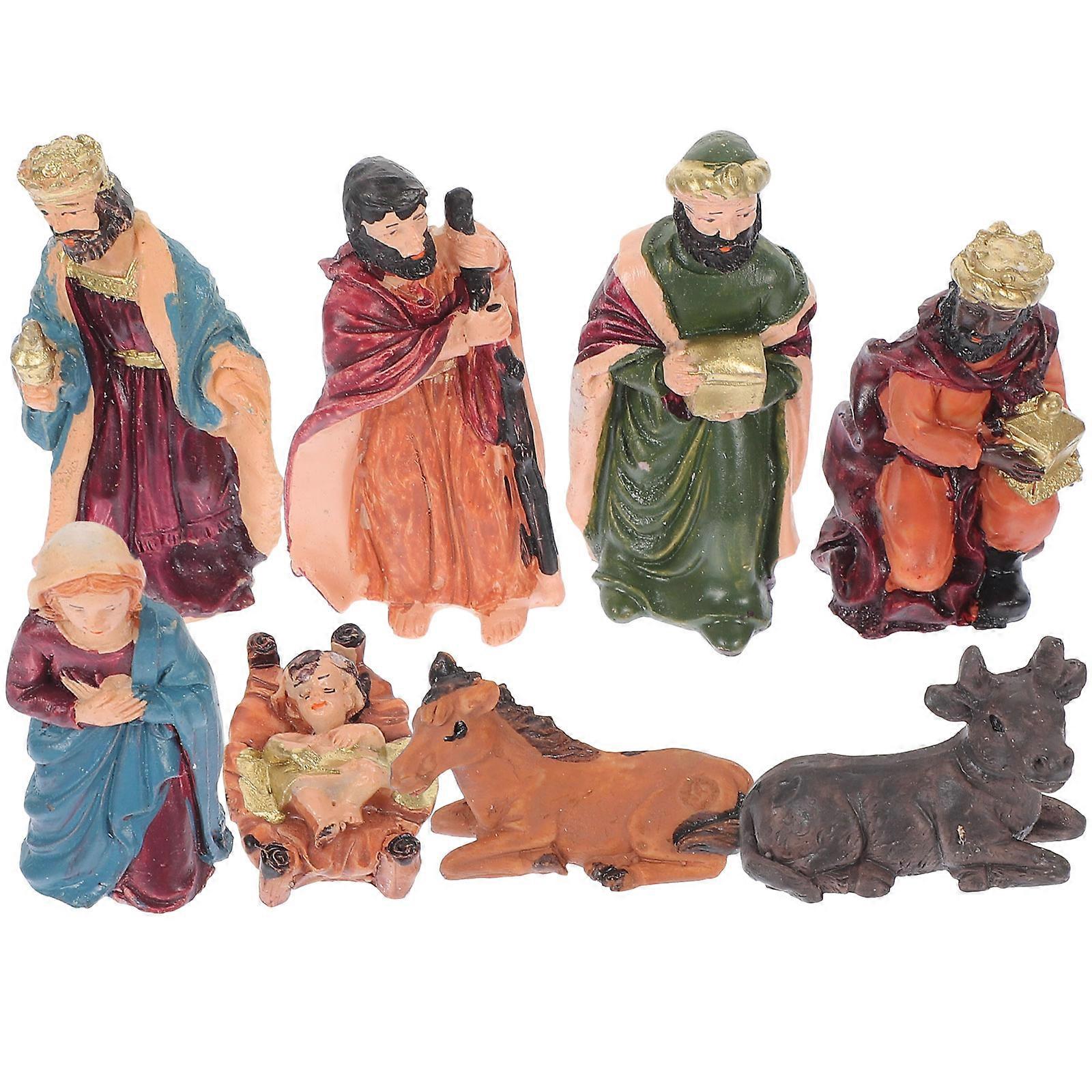 Jesus Nativity Scene Props Nativity Figures for Decor 1Set