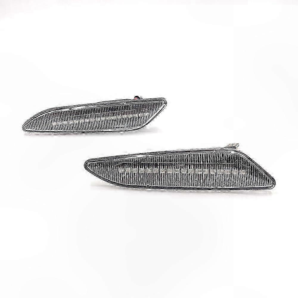 Universal LED Side Marker Turn Signal Lights for Cars and Vehicles