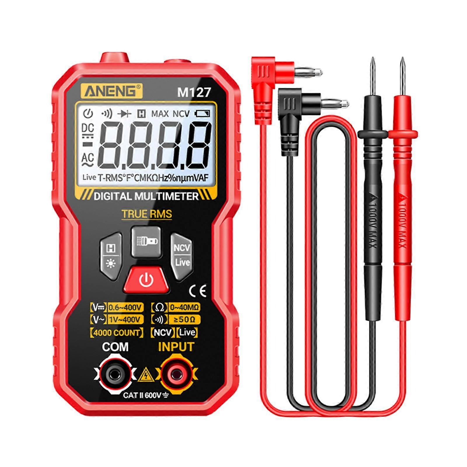 Digital Multimeter Tester with Case for Industrial Factory Automotive Repair