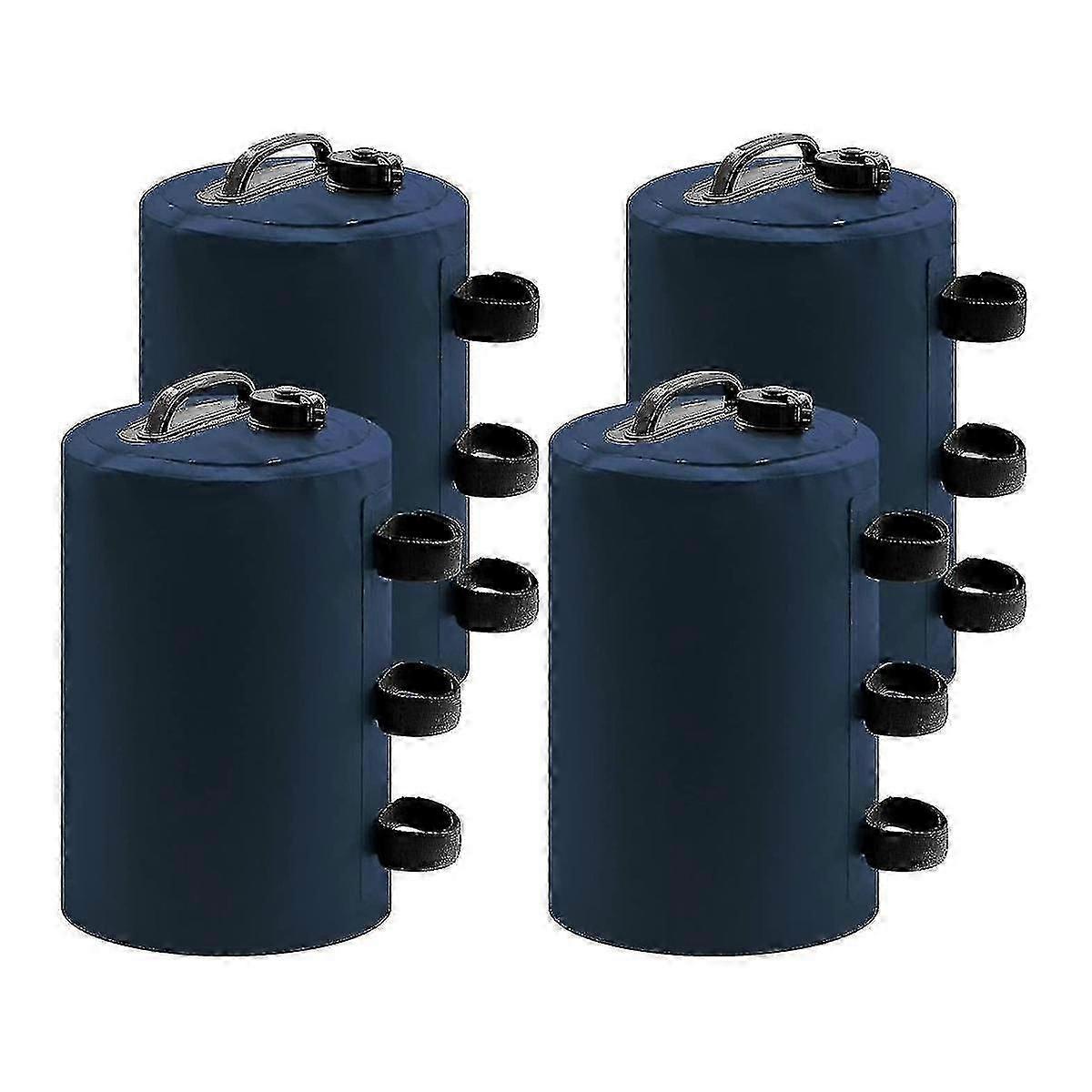 4pcs βάρη νερού θόλου, βαρών νερού σκηνής 10l βαρέων καθηκόντων βαρών θόλων σκηνών Legging Accessorie Hy