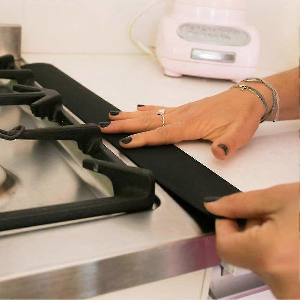 Counter Stove Gap Cover Heat-resistant Sealing Rubber Tear Resistant Multipurpose Seal Strip for Kitchen