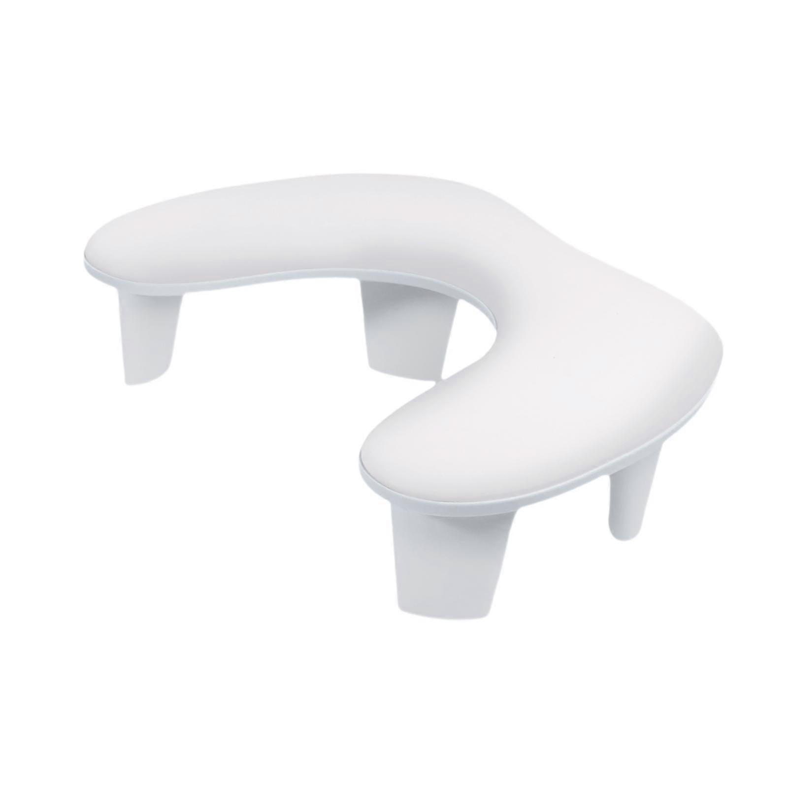 Manicure Arm Rest Nail Armrest U Shaped PU Leather Soft Professional Manicure