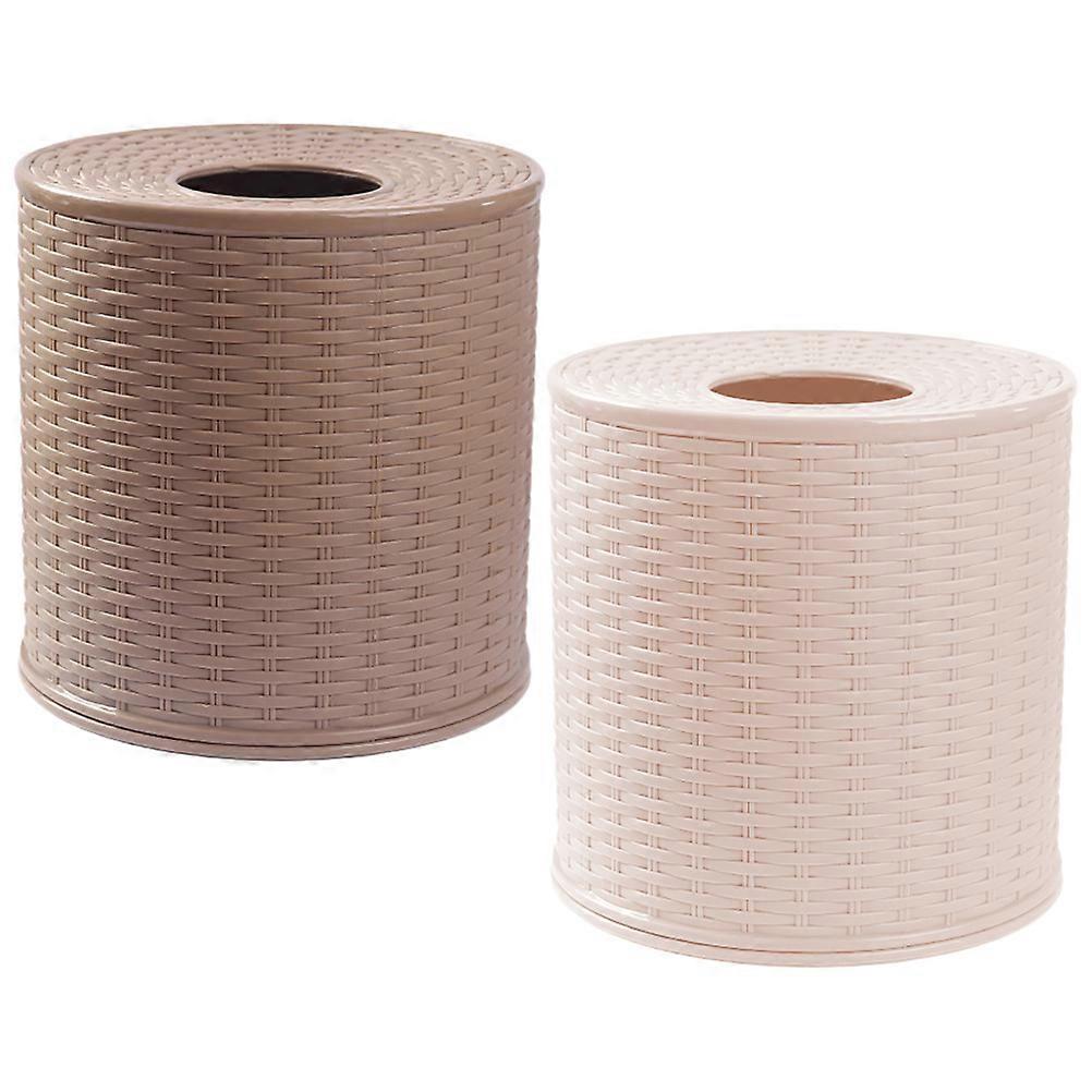 Home Tissue Organizer Box Tissue Holder for Daily Use 6Pcs Set