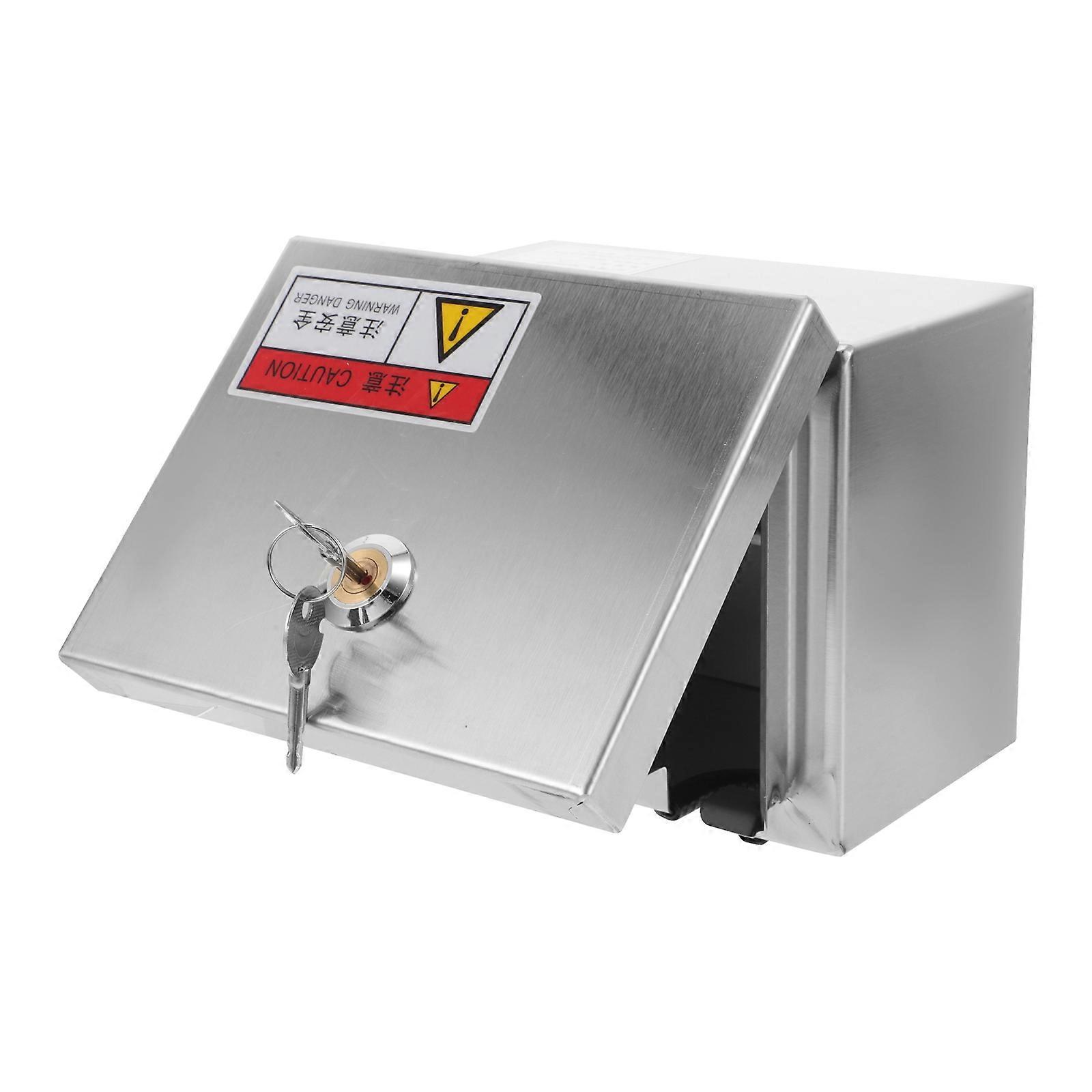 Electrical Enclosure Box Stainless Steel Protective Outlet Box with Lock