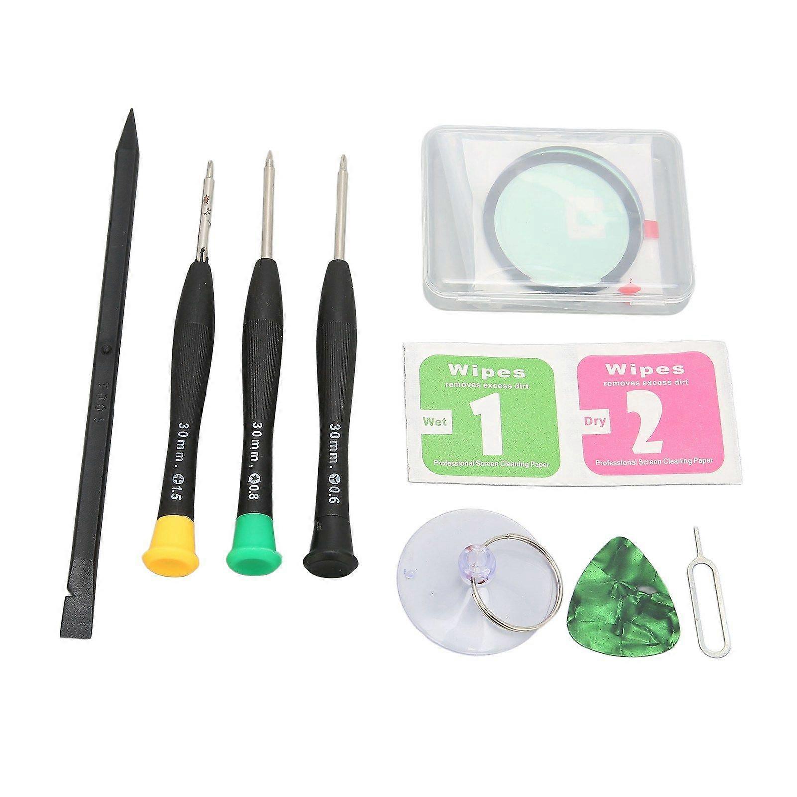 Watch Front Glass Replacement Kit Watch Screen Repair Kit Compatible for Samsung Galx Watch 4 44cm R870 R875