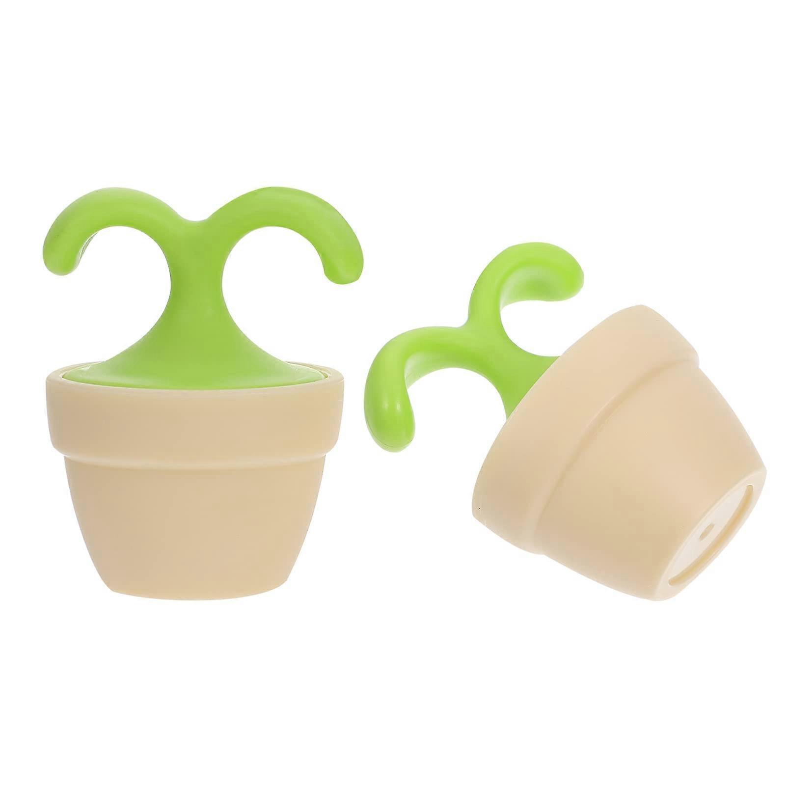 2 Pcs Portable Massage Balls For Deep Tissue Relief And Acupoint Stimulation, Lightweight Green Massager For Whole Body
