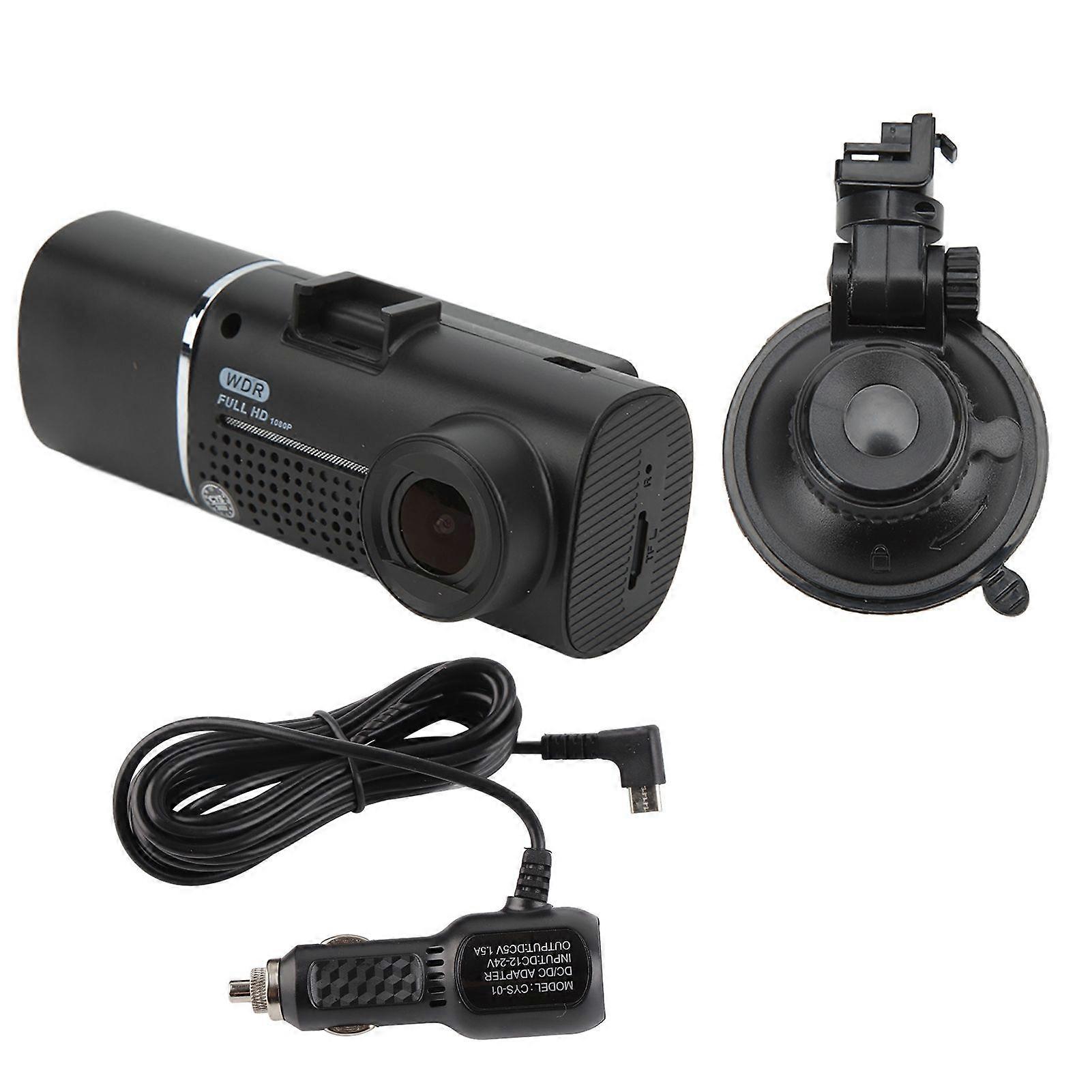 Automobile Data Recorder Car Dash Camera Vehicle Cam Loop Recording Dual Lens for Driving Safety