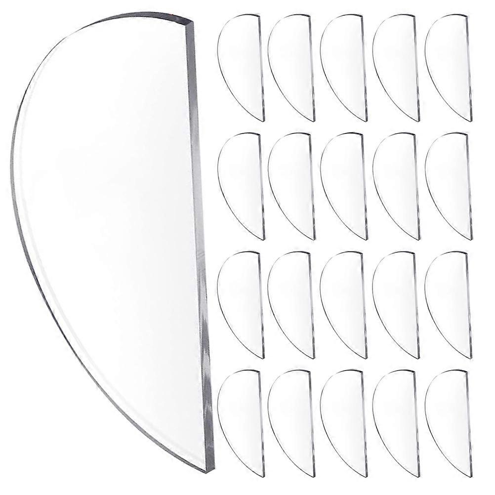 Guest Name Card Acrylic Place Cards for Party 120Pcs Transparent Holders