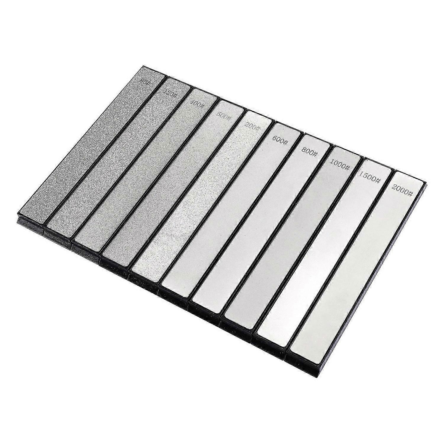 10Pcs Set Diamond Whetstone Knife Sharpener for Edge Sharpener