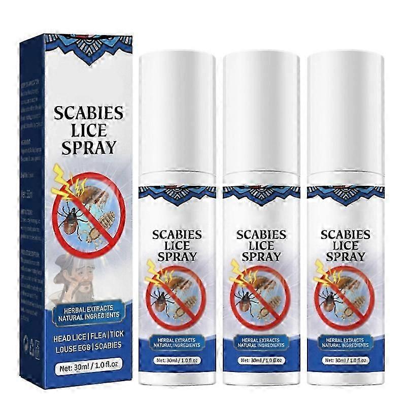 Pubic Lice Antibacterial Spray Removal Lice Eggs And Scalp Anti-itch