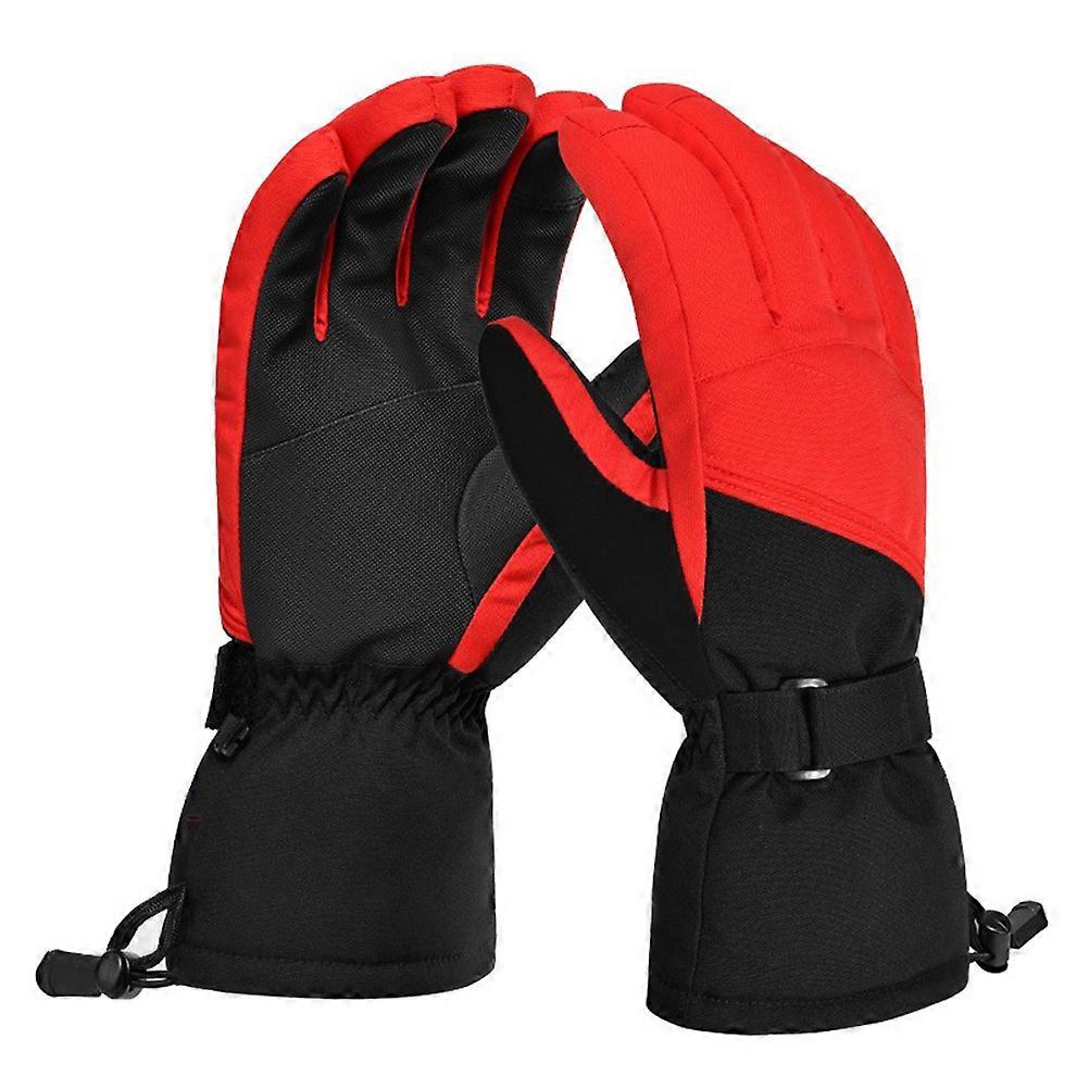 Winter Gloves Warm Riding Gloves for Protection 1Pair Touch Screen Black